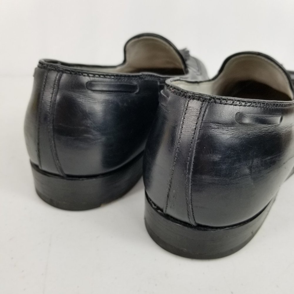 Alden leather tassel loafers mens 11.5 B/D Black - Picture 10 of 16